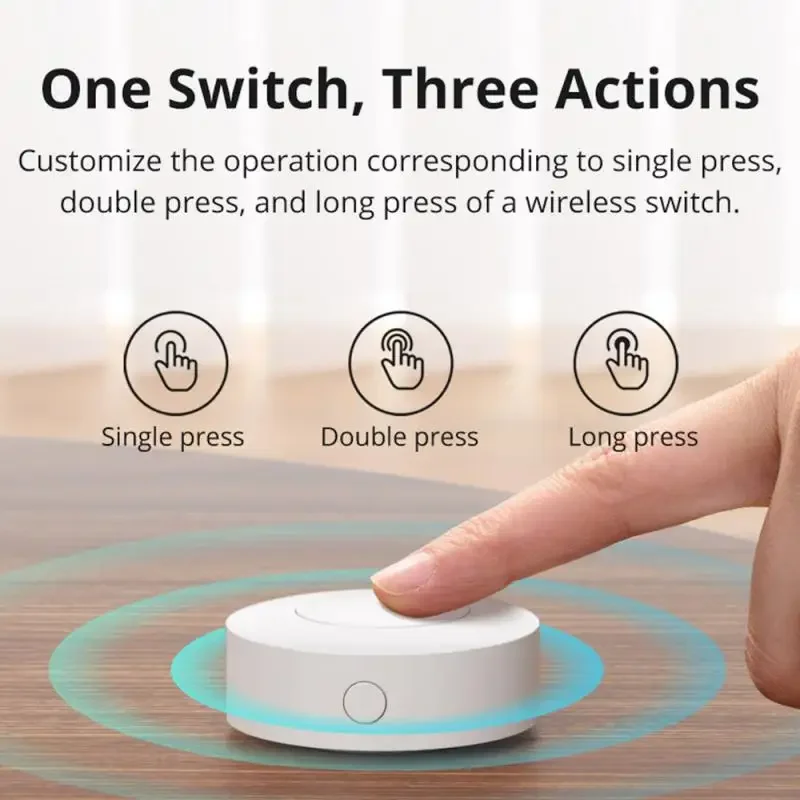 SONOFF Zigbee SNZB-01P Tombol  - Sonoff ulasan dan harga