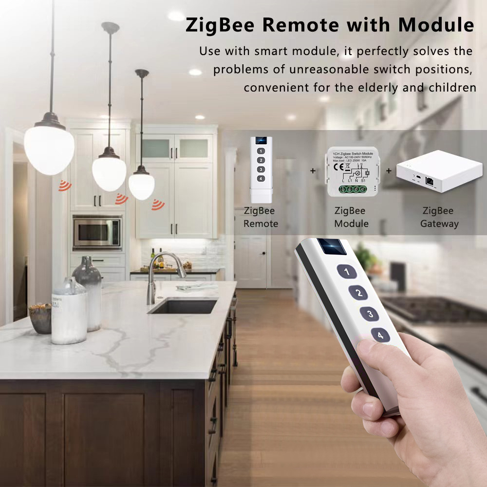Tuya ZigBee Intelligent Scene  - Tuya 4 Channel ulasan dan harga