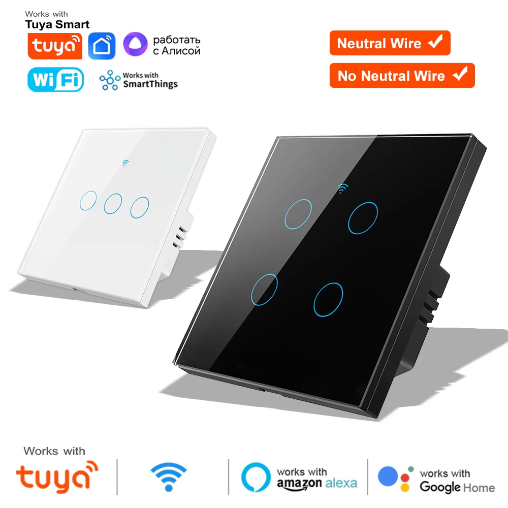 Saklar Lampu Dinding Sentuh Wi - Smart Relay Tuya ulasan dan harga