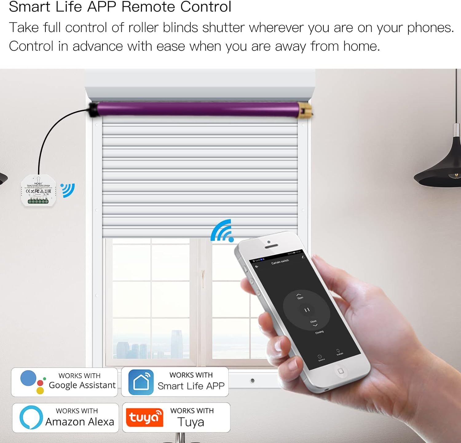 Zigbee3.0 Tuya sakelar tirai c - Tuya 4 Channel ulasan dan harga