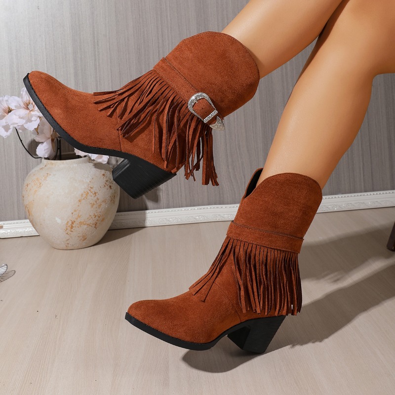 Sepatu Boots Wanita Model Retr - Tasmota ulasan dan harga