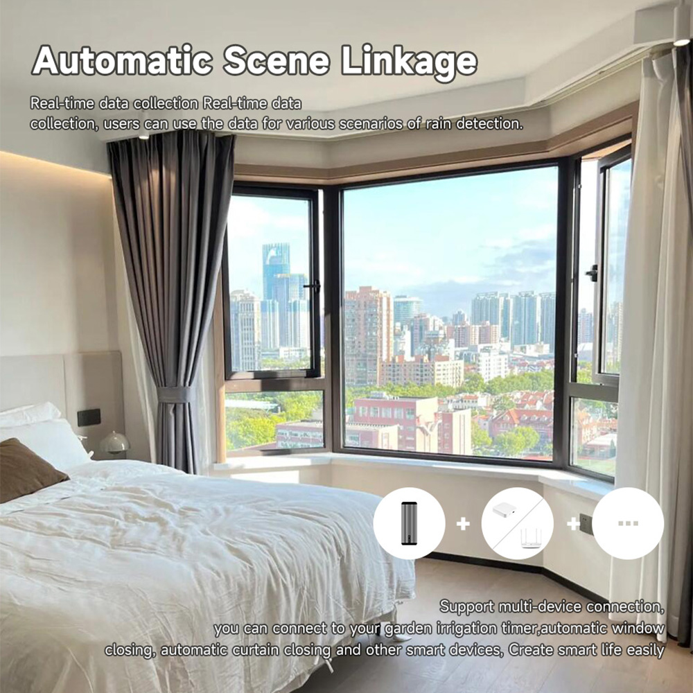 Tuya ZigBee Sensor Hujan Tuya  - Home Assistant Tuya ulasan dan harga