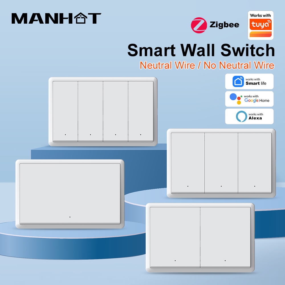 MANHOT ZigBee3.0 Smart Switch  - Smart Relay Tuya ulasan dan harga