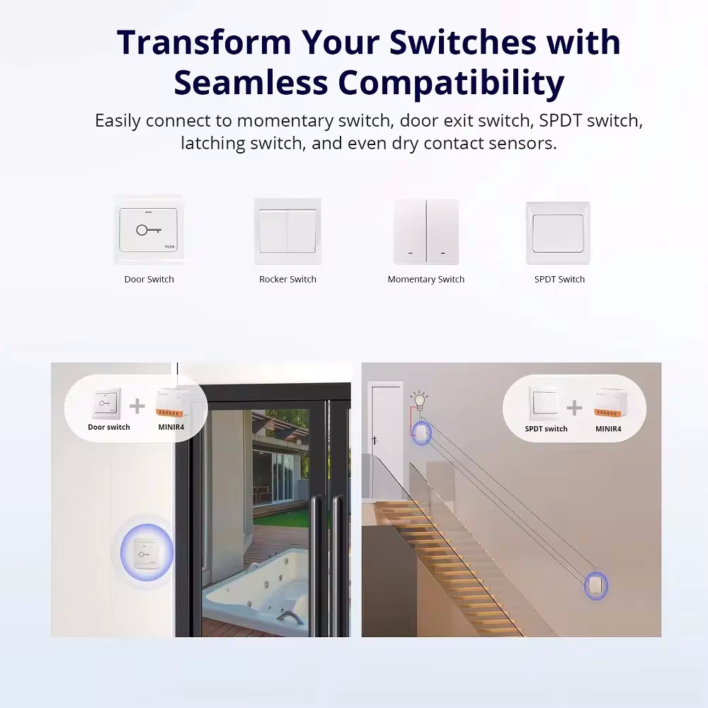 Sakelar Wifi Pintar SONOFF Min - Sonoff Mini R4 ulasan dan harga